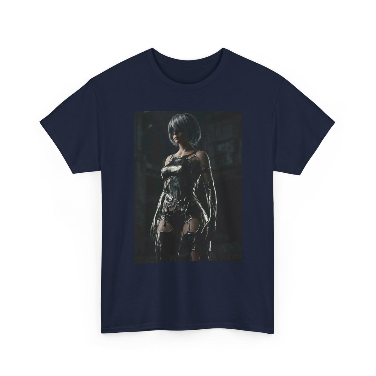 2B In Oozing Black Slime Outfit