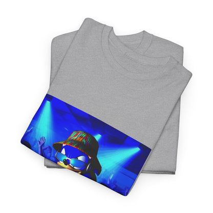 Sonic The Hedgehog DJing At The Club