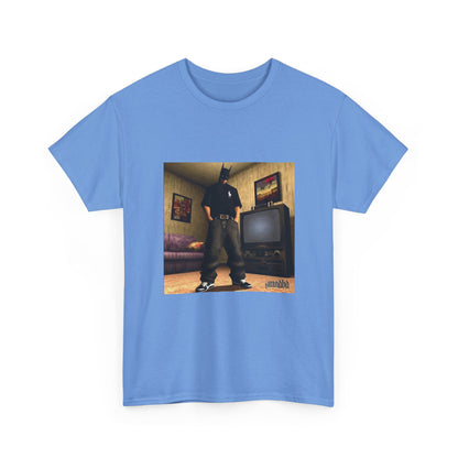 Gamer Batman In Polo Tee Posing