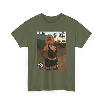 Sakura Haruno In GTA Style Tee