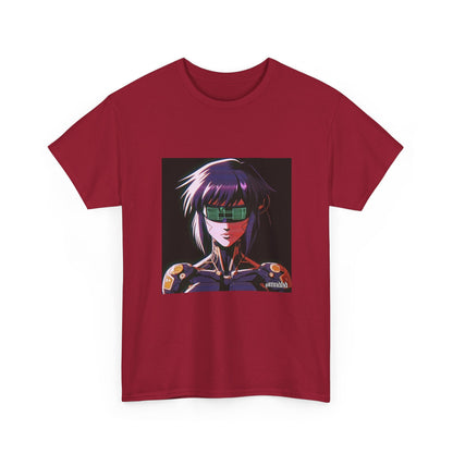 Major Kusanagi In Retro Cyberpunk Visor