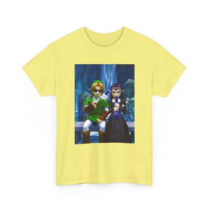 Hero and Princess Taking A Hit Tee