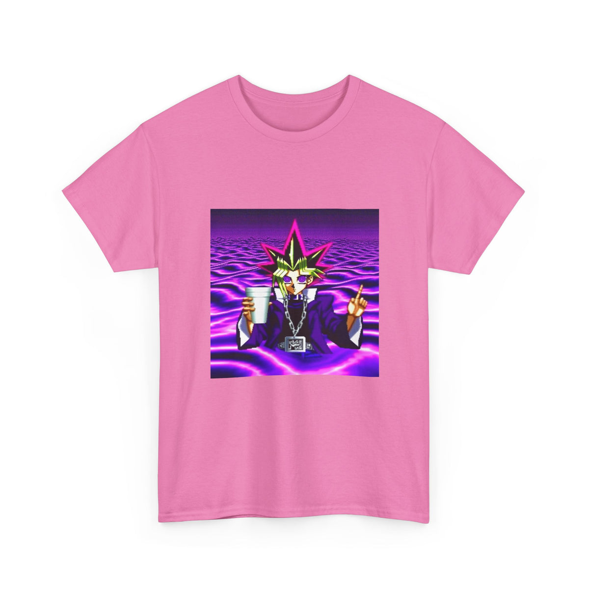 Yami Yugi Sipping Lean In Cyber Purple