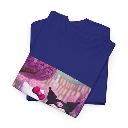 Hello Kitty And Kuromi Flipping The Bird