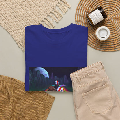 Kratos Drifting The Rainbow Road Tee