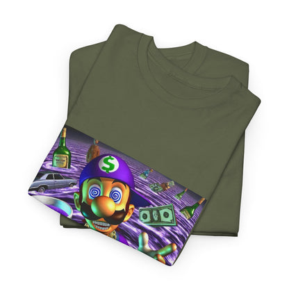 Digital Drip II Abstract Print Tee
