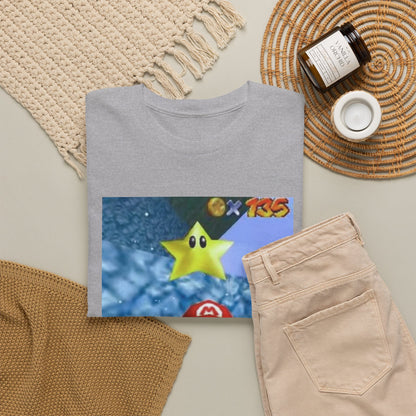 Mario Flips The Bird In Icy World Tee