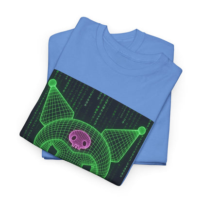 Kuromi In The Matrix Flipping The Bird Tee