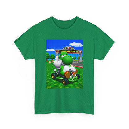 Yoshi Flipping Off In Mario Kart