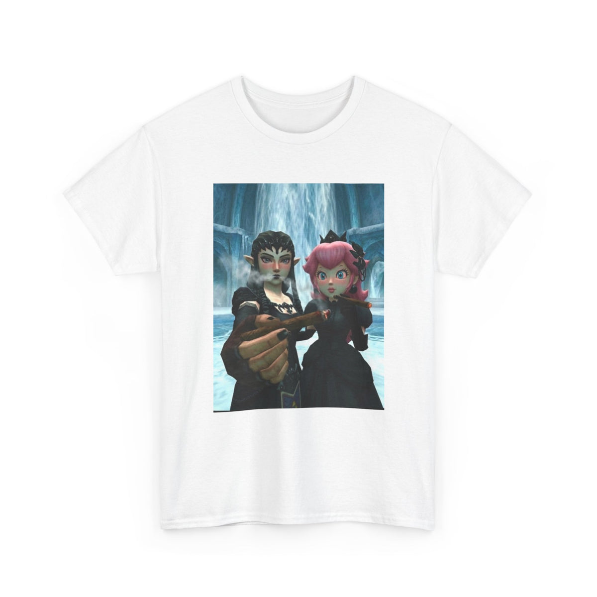 Goth Princesses Smoking Blunts Tee