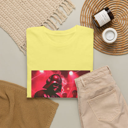 Darth Vader DJ Mixing And Smoking Tee