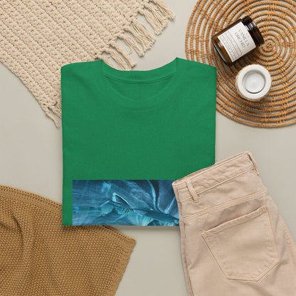 Neon Leaf Echo Graphic Tee
