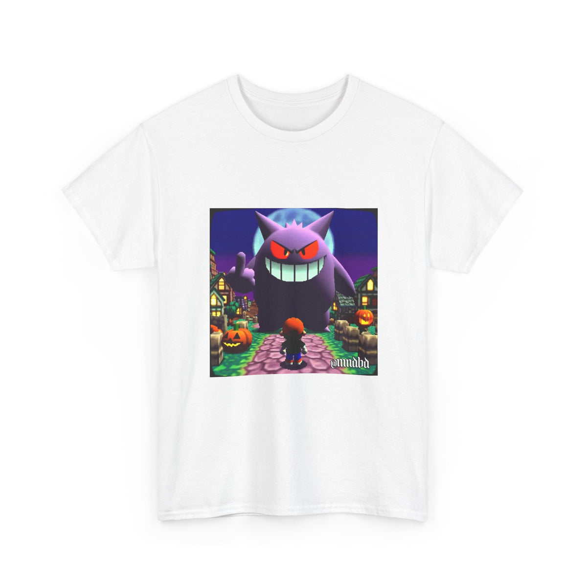 Gengar Flipping Off Villager Tee