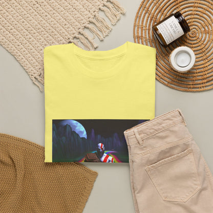 Kratos Drifting The Rainbow Road Tee