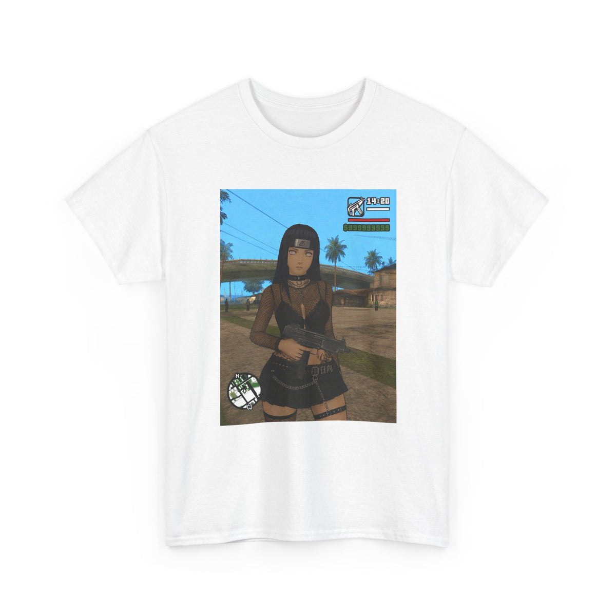 Goth Hinata Hyuga Ready To Roll Tee
