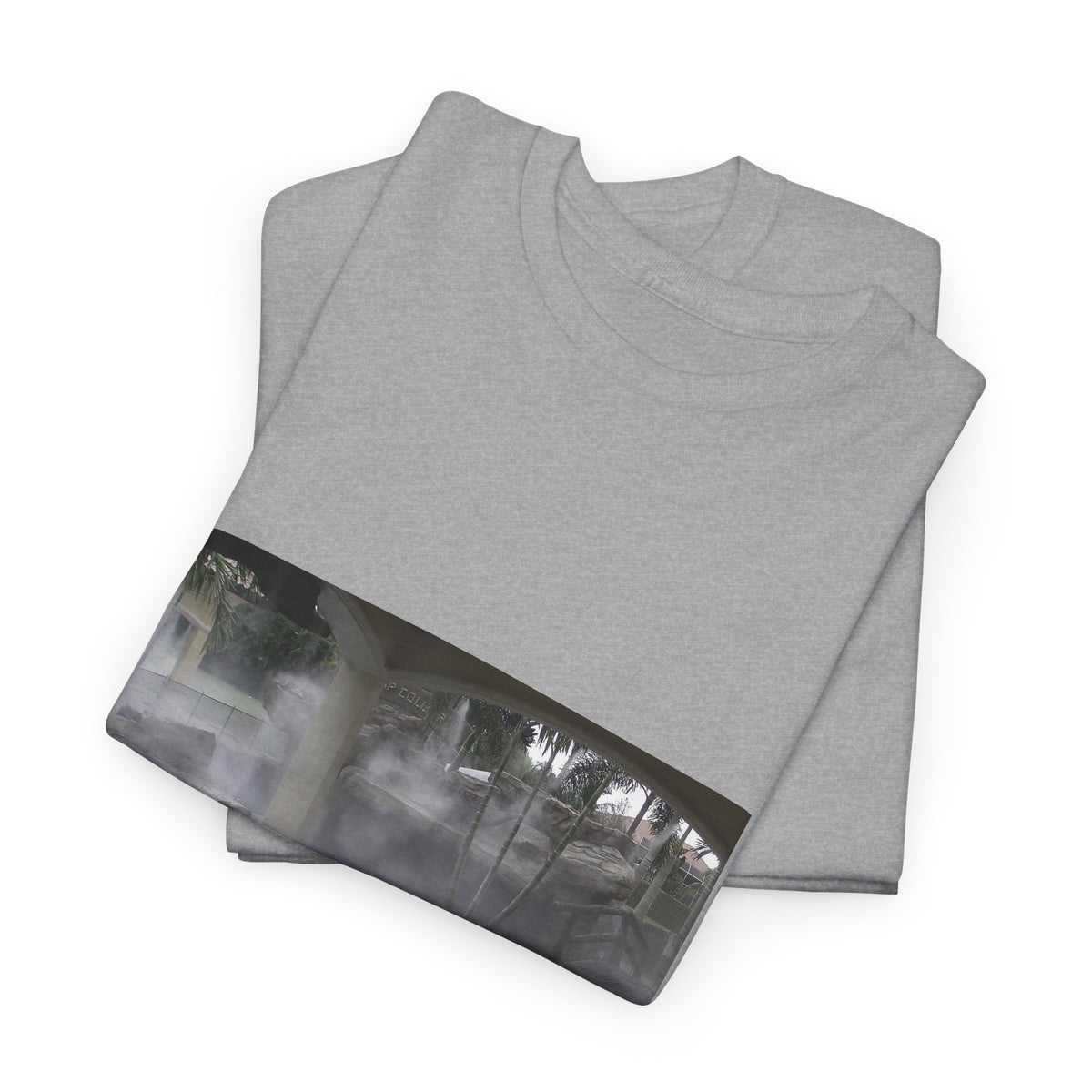 Neon Resin Flow Graphic Tee