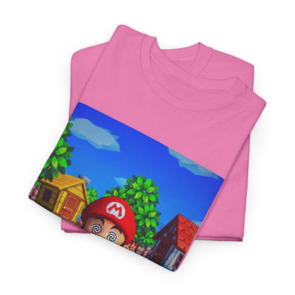 Mushroom-Tripping Mario Flips The Bird Tee