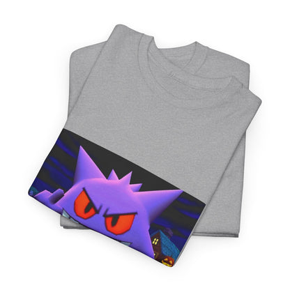 Gengar Flipping The Bird Halloween Tee