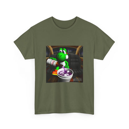 Yoshi Pouring Up Lean In A Car
