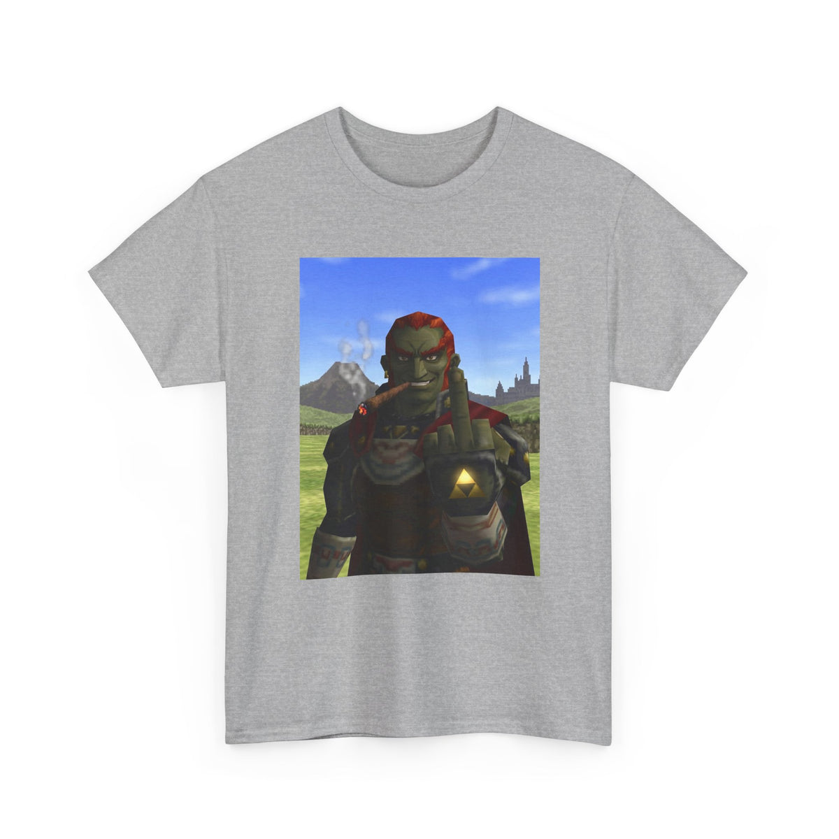 Ganondorf Smoking, Flipping Bird Tee