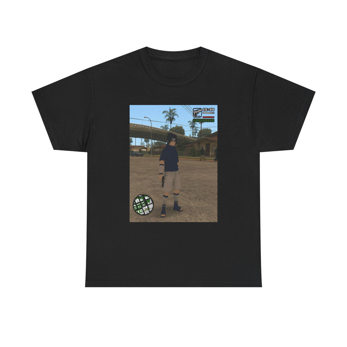 Sasuke Uchiha In GTA San Andreas Street