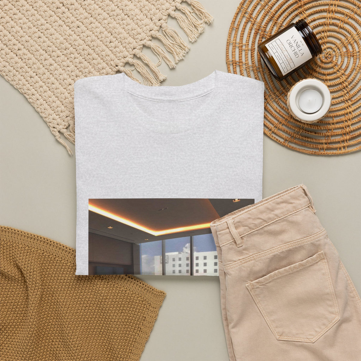 Leaf Whisper Canvas Graphic Tee