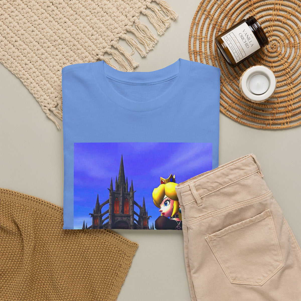 Goth Peach Rocking Goth Castle Tee