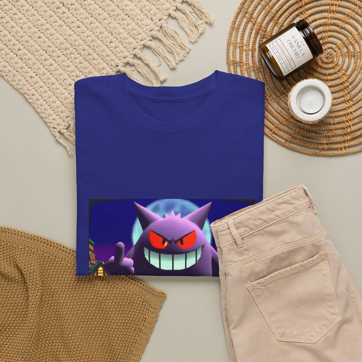 Gengar Flipping Off Villager Tee