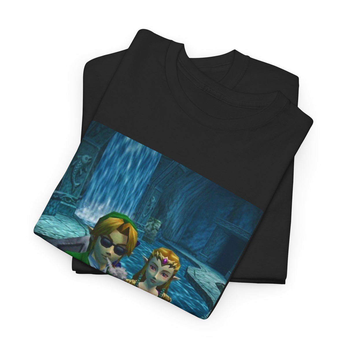 Link and Zelda Chilling and Smoking