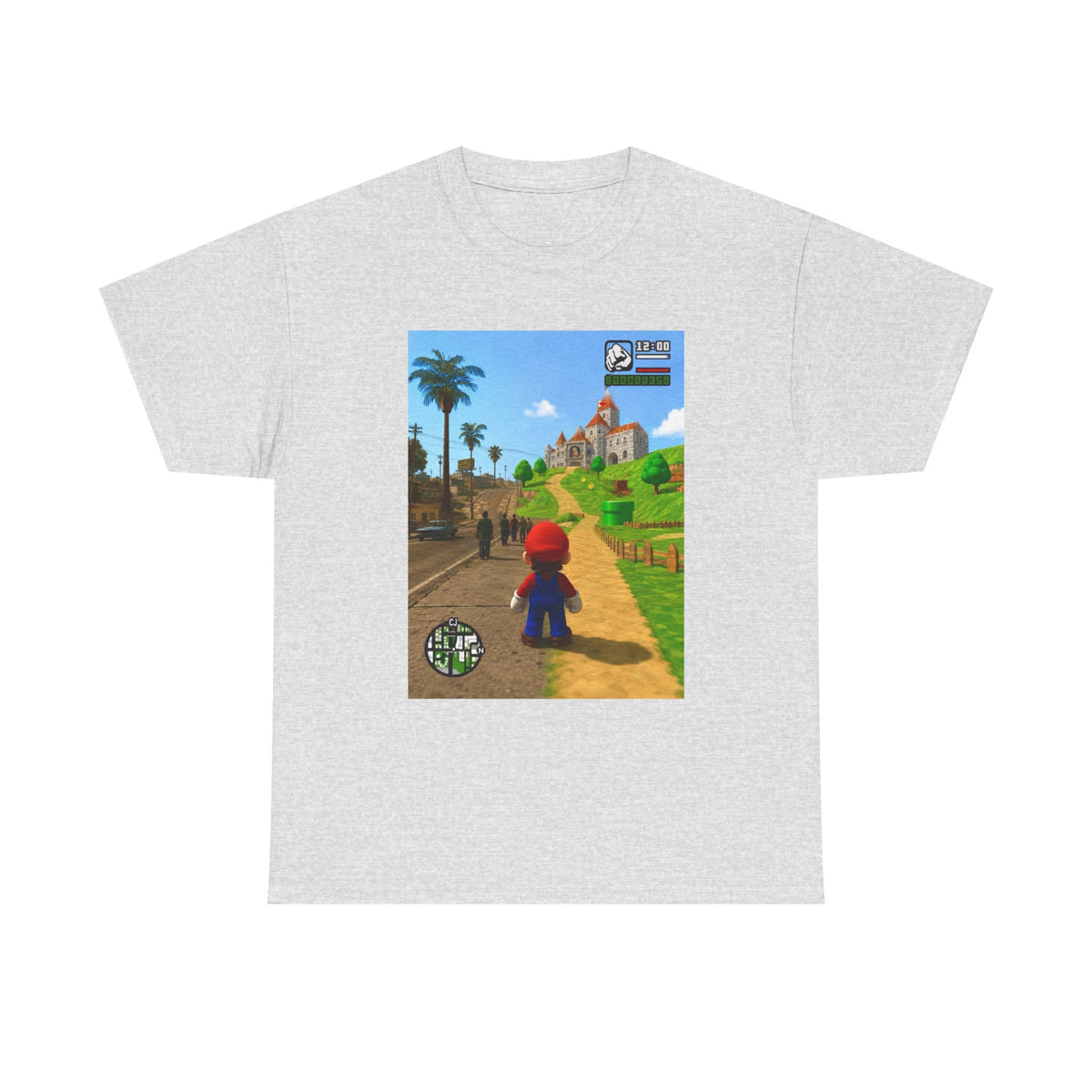 Mario Exploring San Andreas Streets