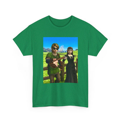 Link And Zelda Passing A Blunt Tee