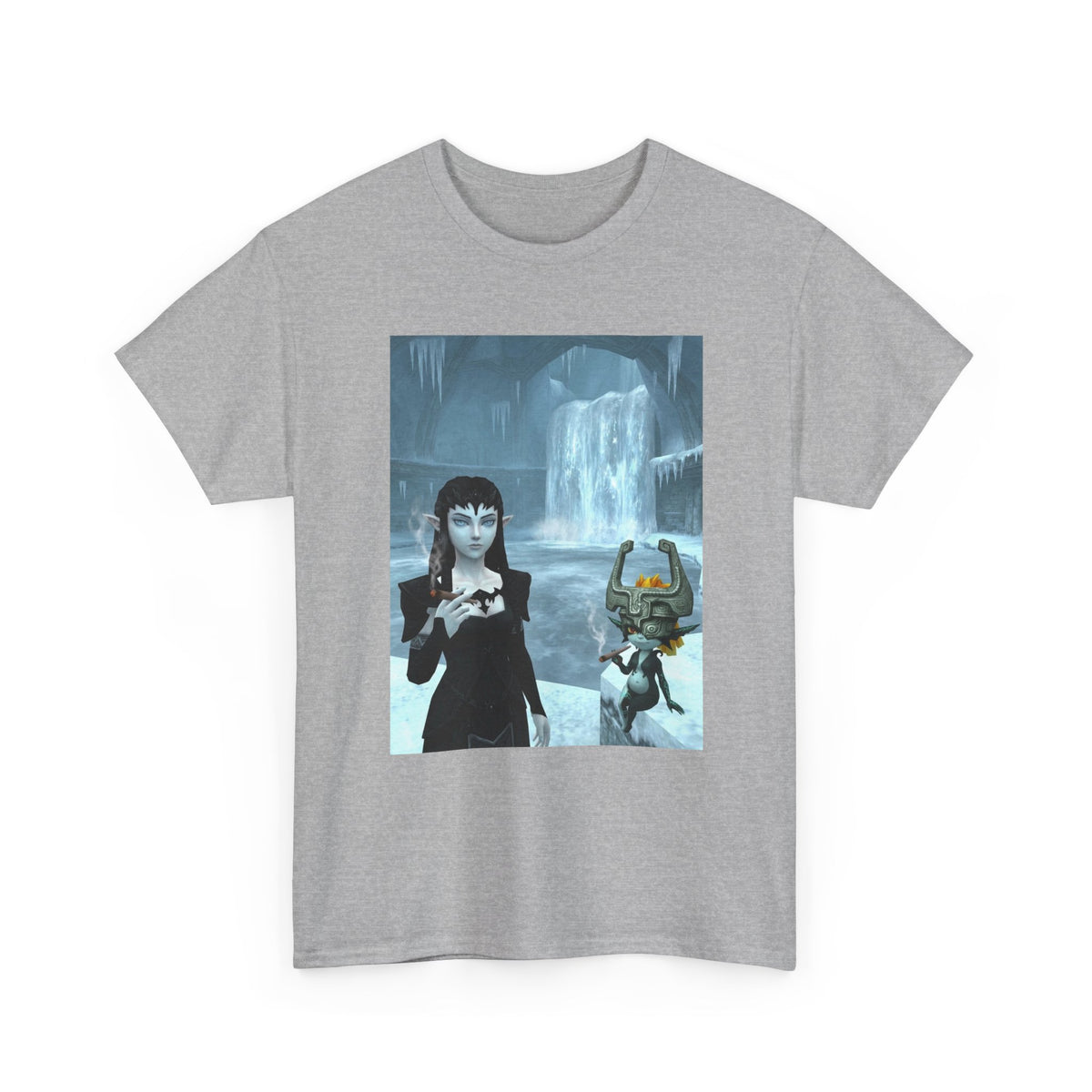 Zant And Midna Smoking In Snowpeak Ruins