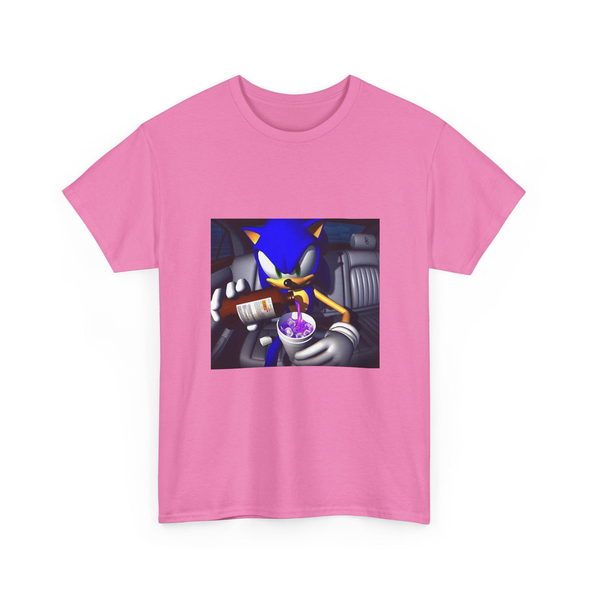 Sonic Pouring Up In The Ride Tee