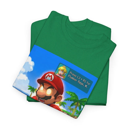 Mario's Plumber Rage Beach Tee