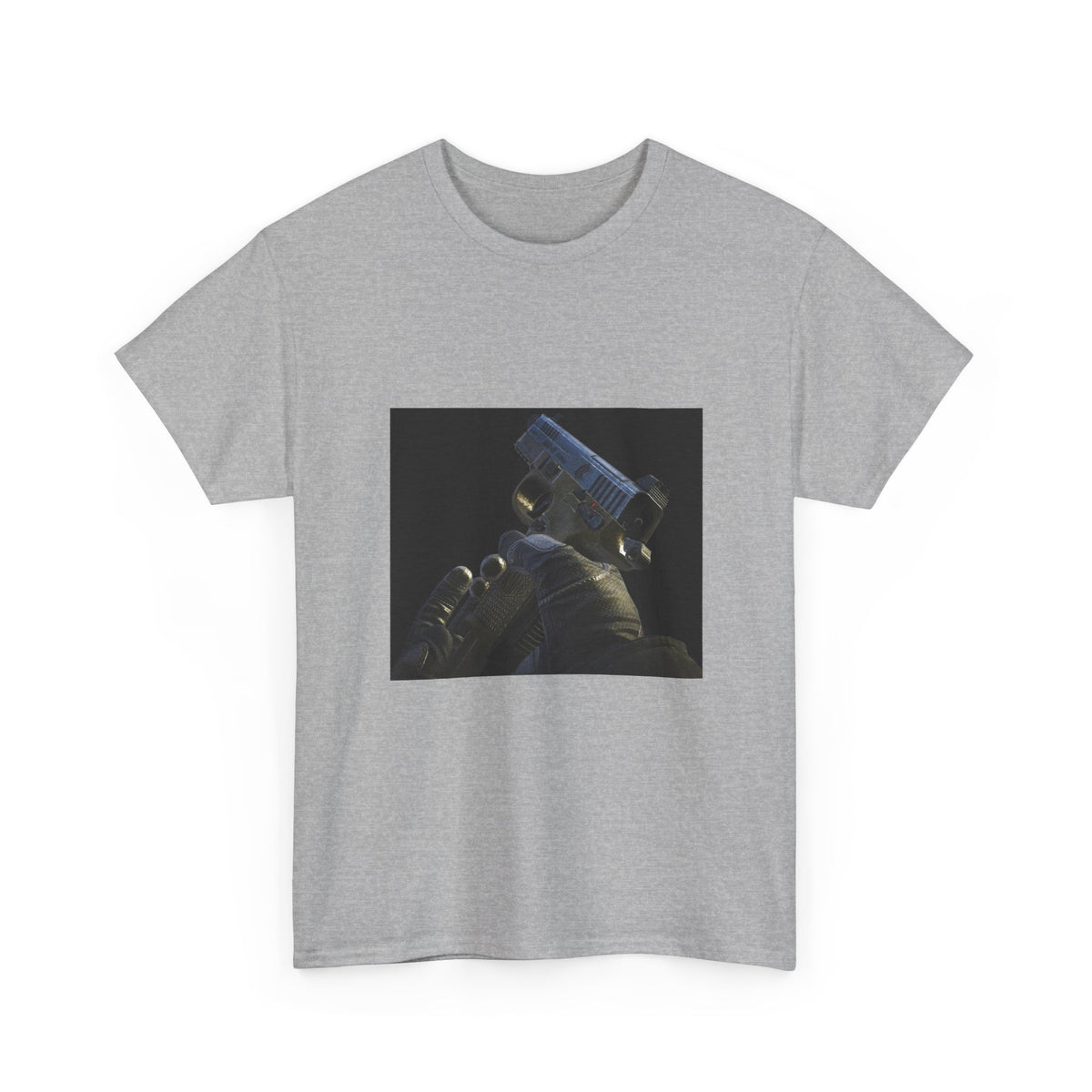 Echoed Green Graphic Tee