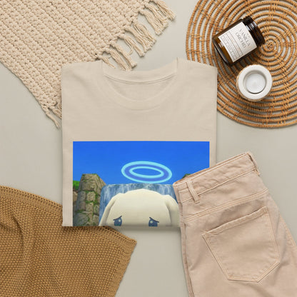 Angel Cinnamoroll Floating By Waterfall Tee