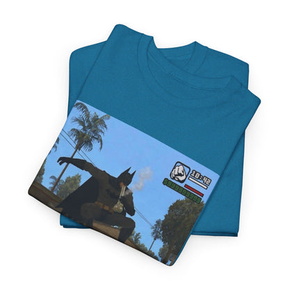 Batman Smoking Bong Skateboard Stunt Tee