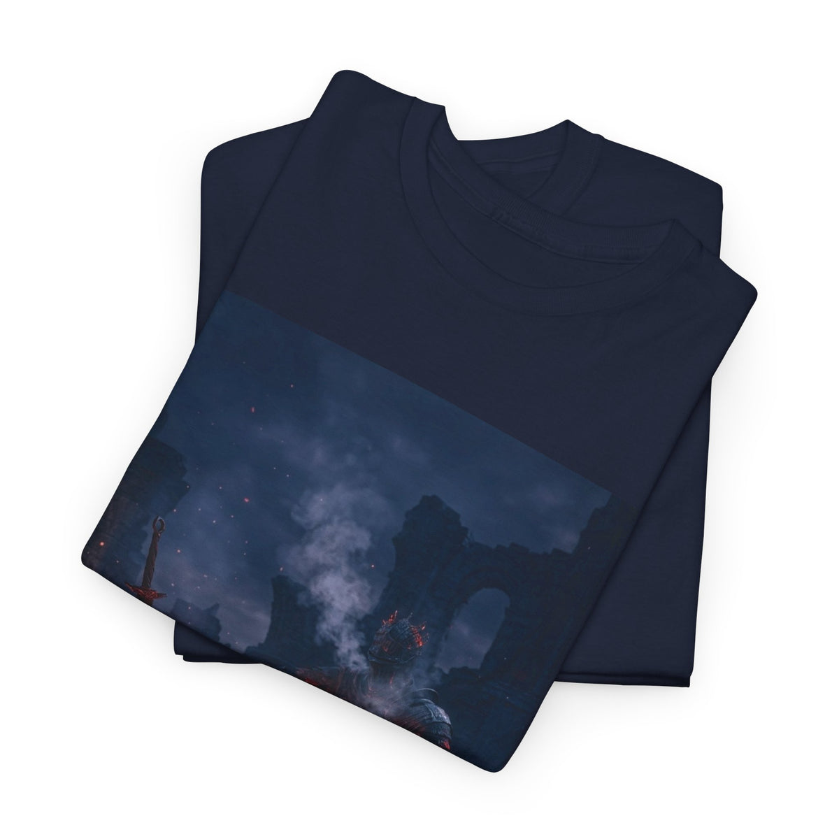 Ashen One Rests By Bonfire With Bong