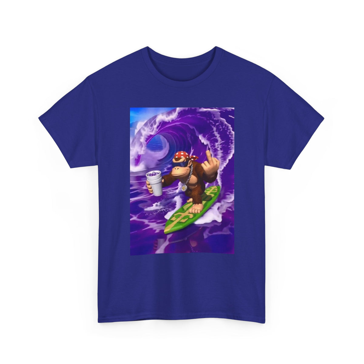 Lit Surf Monkey F*** Off Tee
