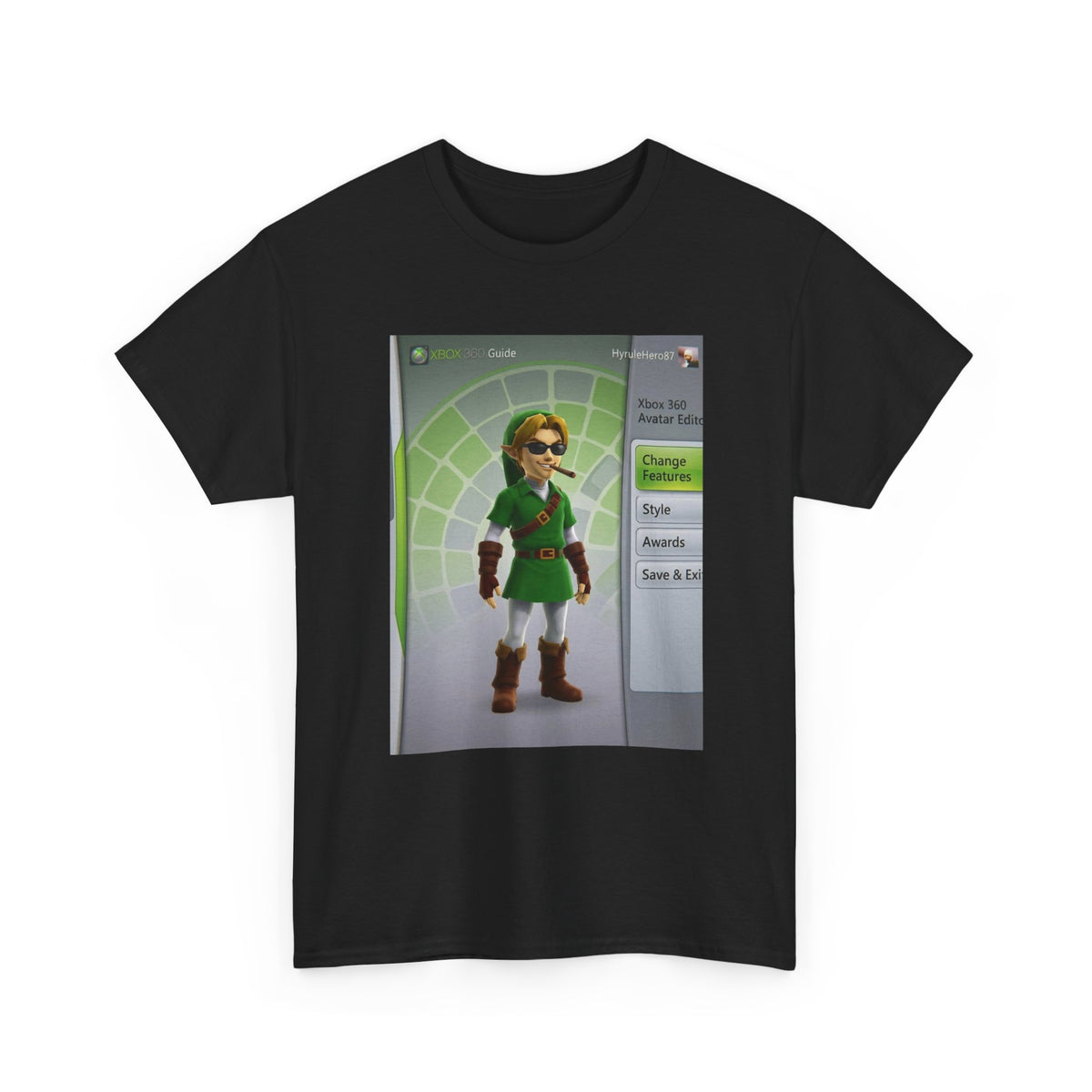 Cool Link Avatar Smoking Cigar Tee