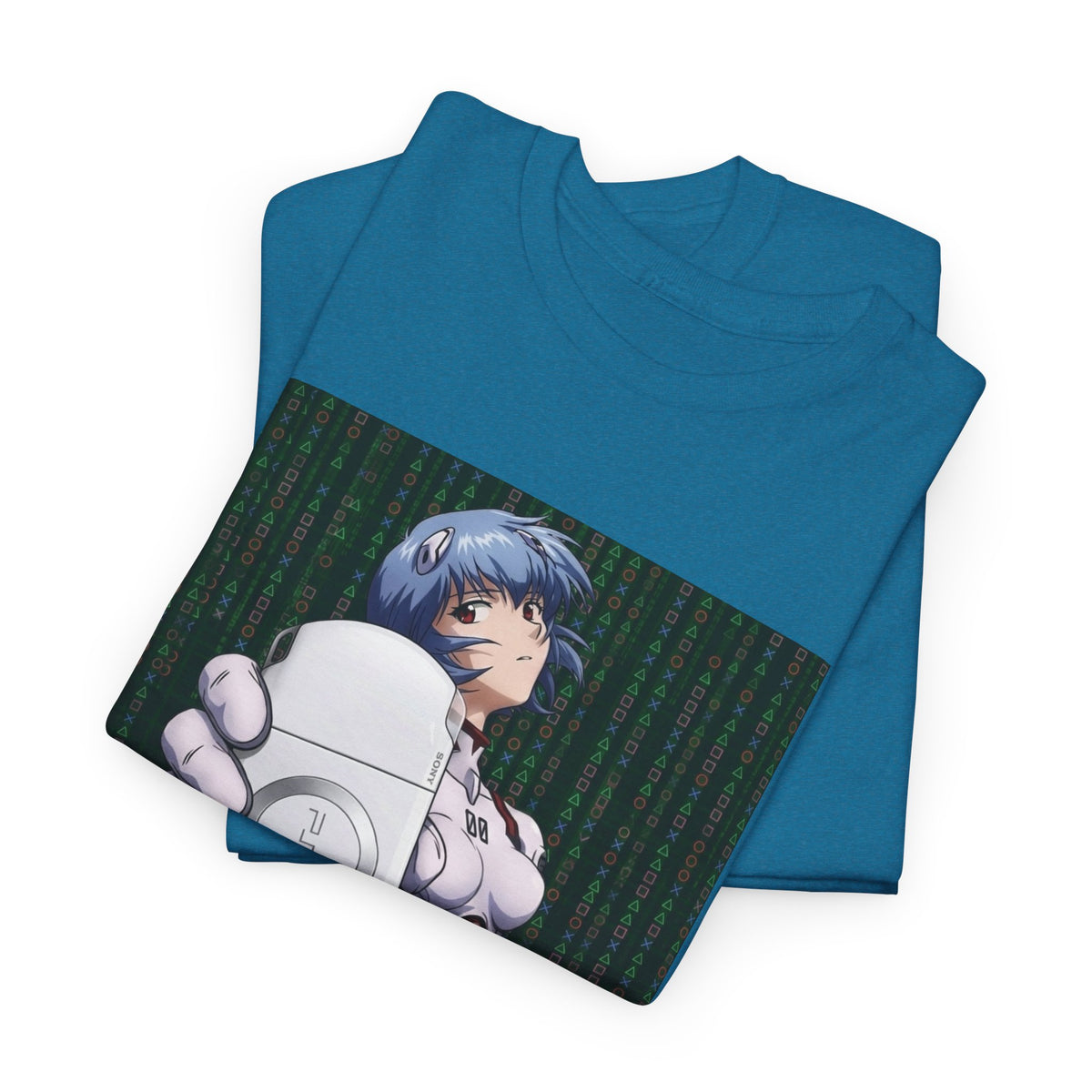 Rei Ayanami Gaming In The Matrix