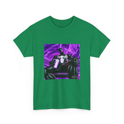Symbiote Spider-Man Chilling with Lean Tee