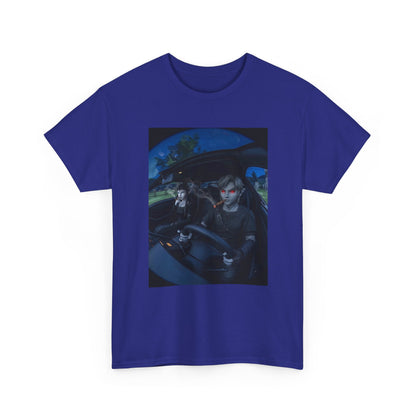 Dark Link And Zelda Cruising And Smoking