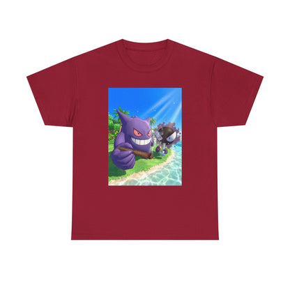 Gengar and Gastly Chillin' By The Beach