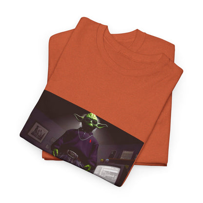 Yoda In Y2K Drip Standing Confidently