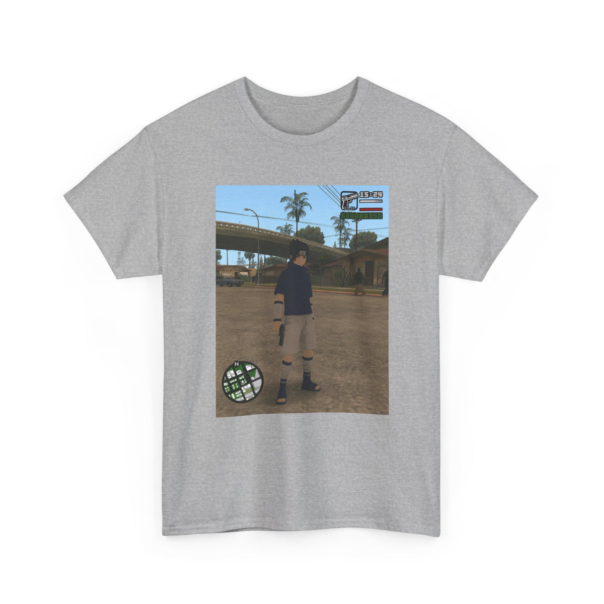 Sasuke Uchiha In GTA San Andreas Street