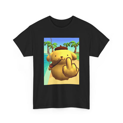 Pompompurin Smoking And Flipping The Bird