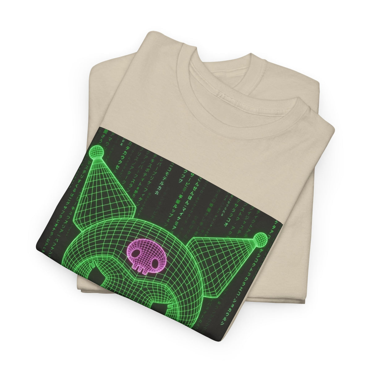 Kuromi In The Matrix Flipping The Bird Tee