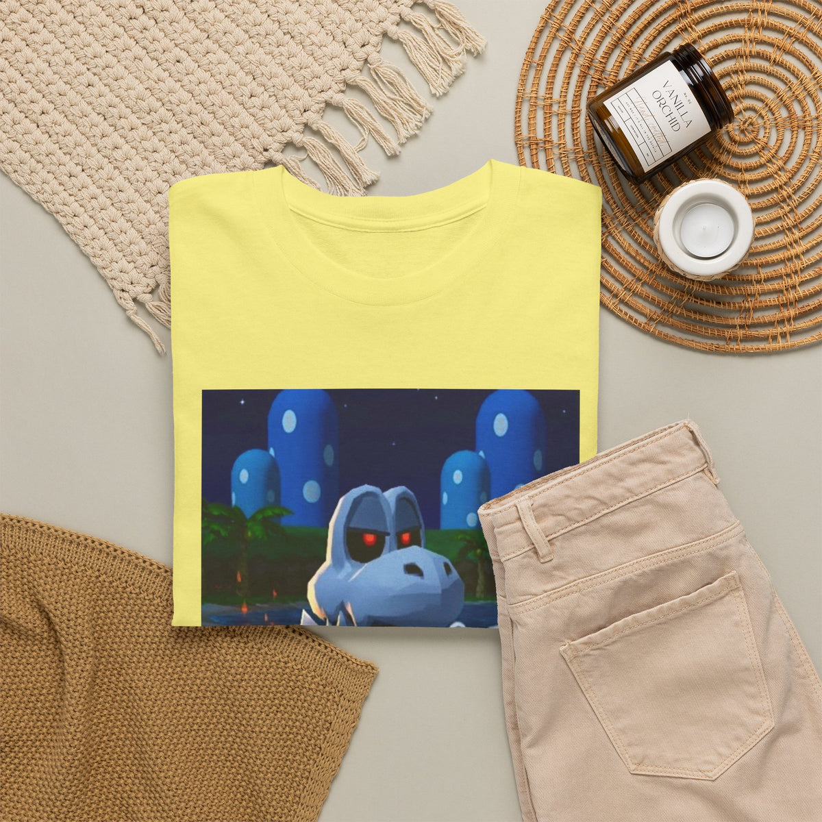 Dry Bones Smoking Blunt Flipping Off Tee