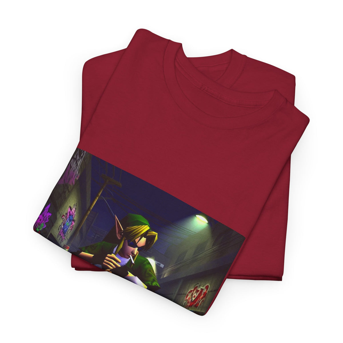 Skater Link Smoking In The Alley Tee (Design 7)